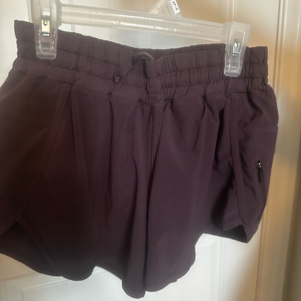 Dark Purpke Lululemon Athletic Shorts